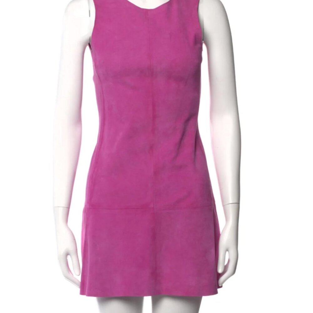 Balenciaga Lambskin Mini Dress